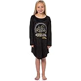 Harry Potter Girl's I'd Rather Stay At Hogwarts This Christmas Wizarding World Sleep Pajama Nightgown