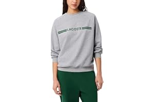 Lacoste Womens Logo Fleece Loungewear SweatshirtSweatshirt