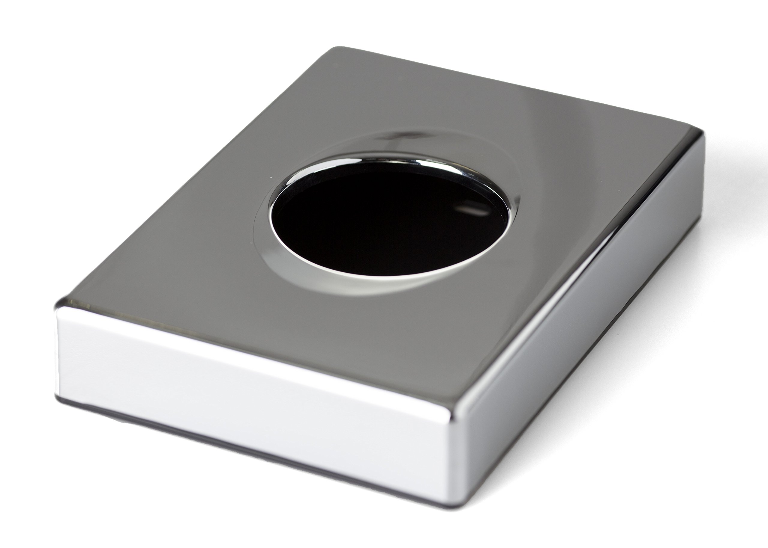 Mellcrest Chrome Hygiene Bag Dispenser – Wall-Mounted Holder for Hotels, B&Bs & Guest Bathrooms