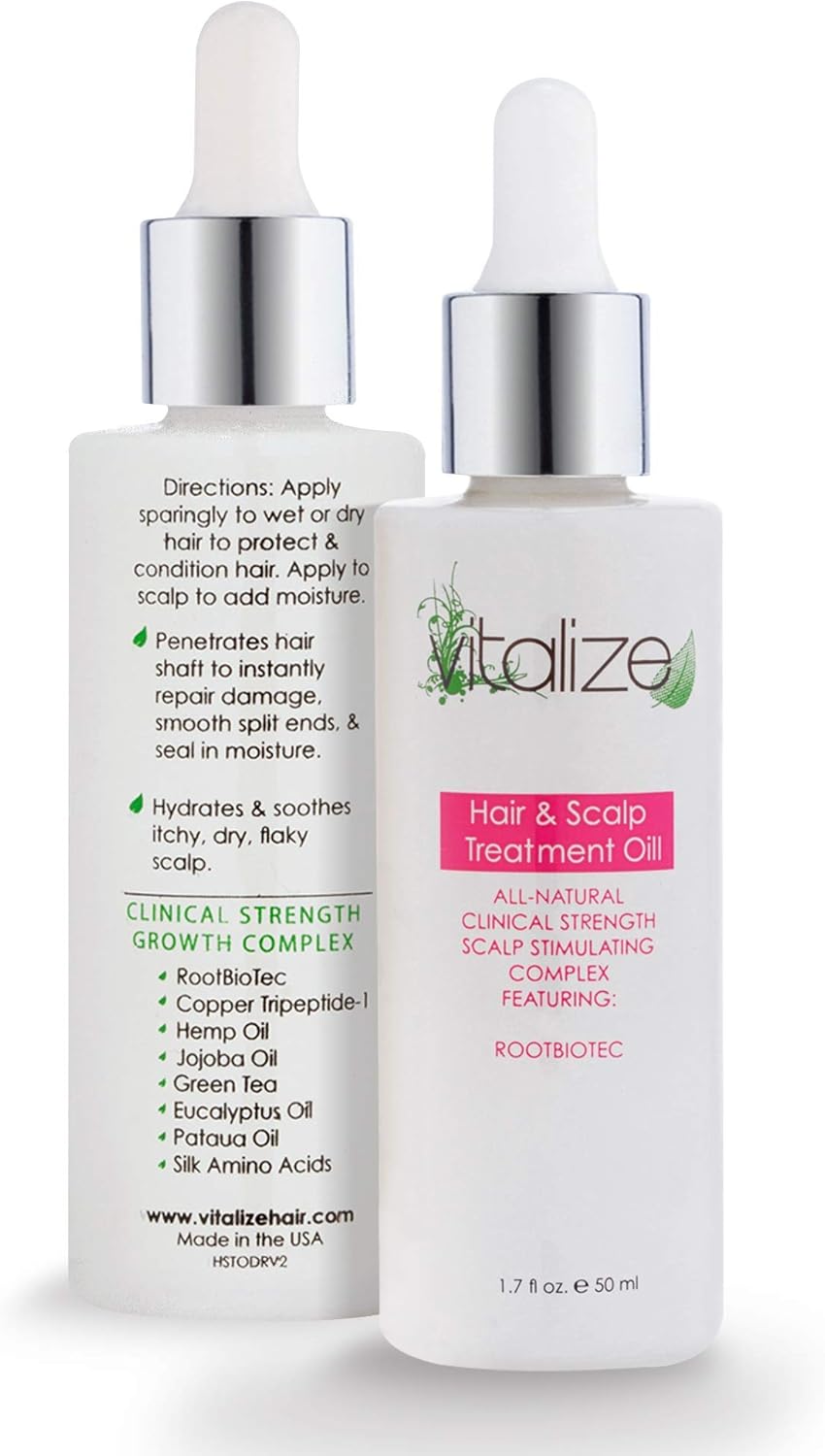 Vitalize Hair Treatment Oil Health & Personal Care