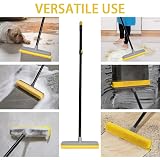 KeFanta Rubber Floor Brush with 150 cm Handle - Pet Hair, Carpet & Floor Cleaner view 4