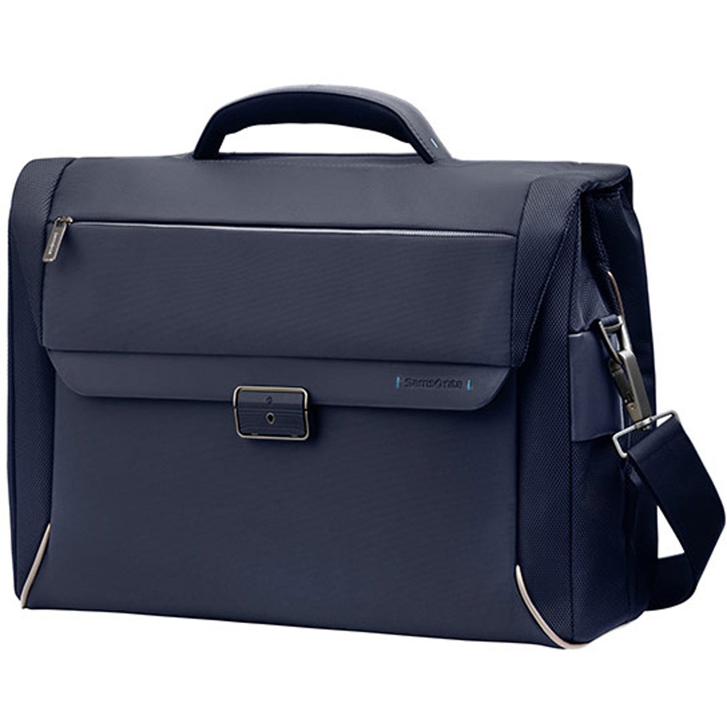 Samsonite Spectrolite Gussets Maletín de  cm Litros Color Azul