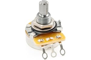 MUSICLILY CTS 450 Series A500K Split Shaft Guitar Pot Audio Taper Potentiometer for Electric Guitar Bass