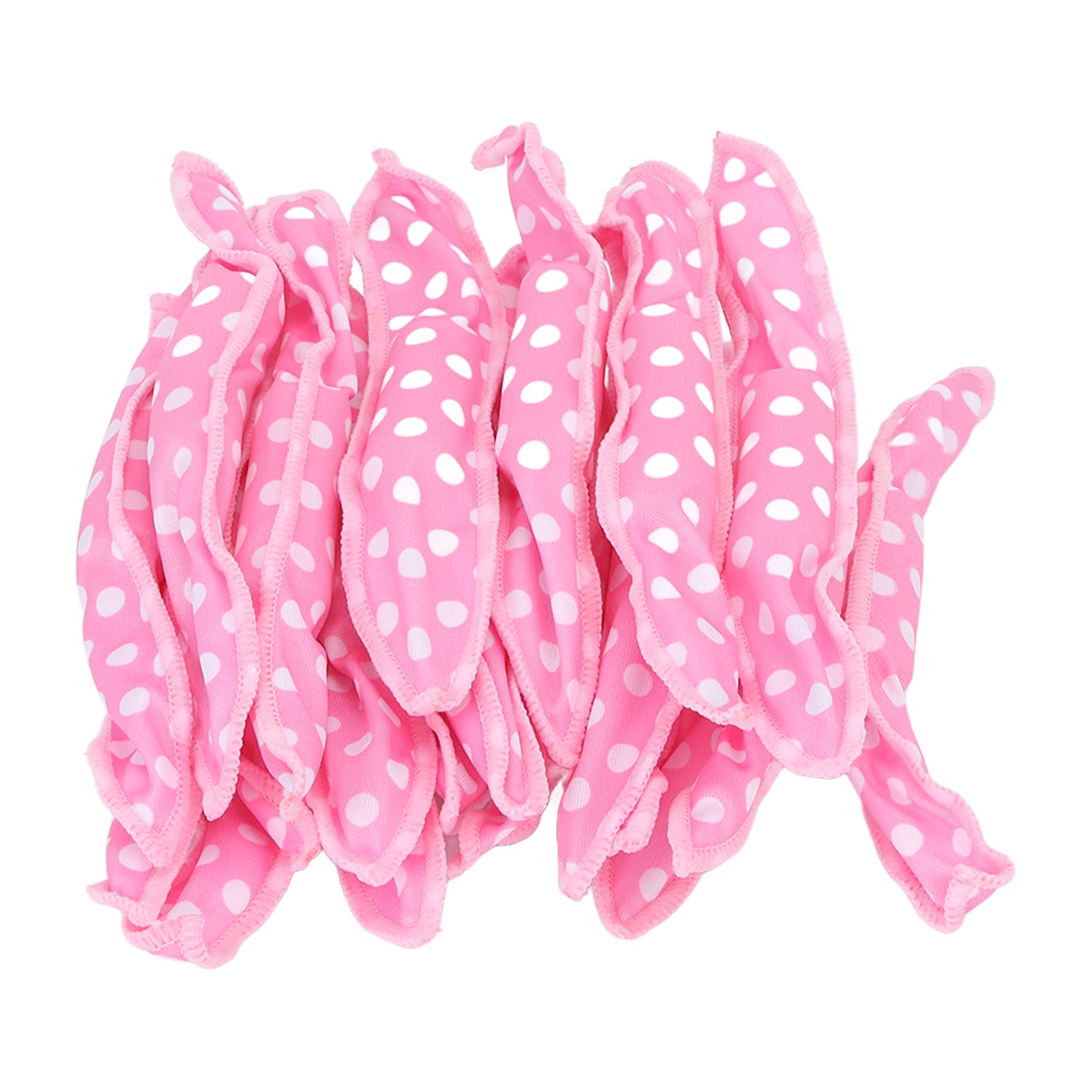 Hair Curlers for Short Hair, No Heat Hair Rollers Spiral Curlers, 20pcs Hair Curler Rollers Flexible Soft Sponge DIY Night Sleep Hair Styling Tools Pink, DIY Hairstyle Tools for Women Girls