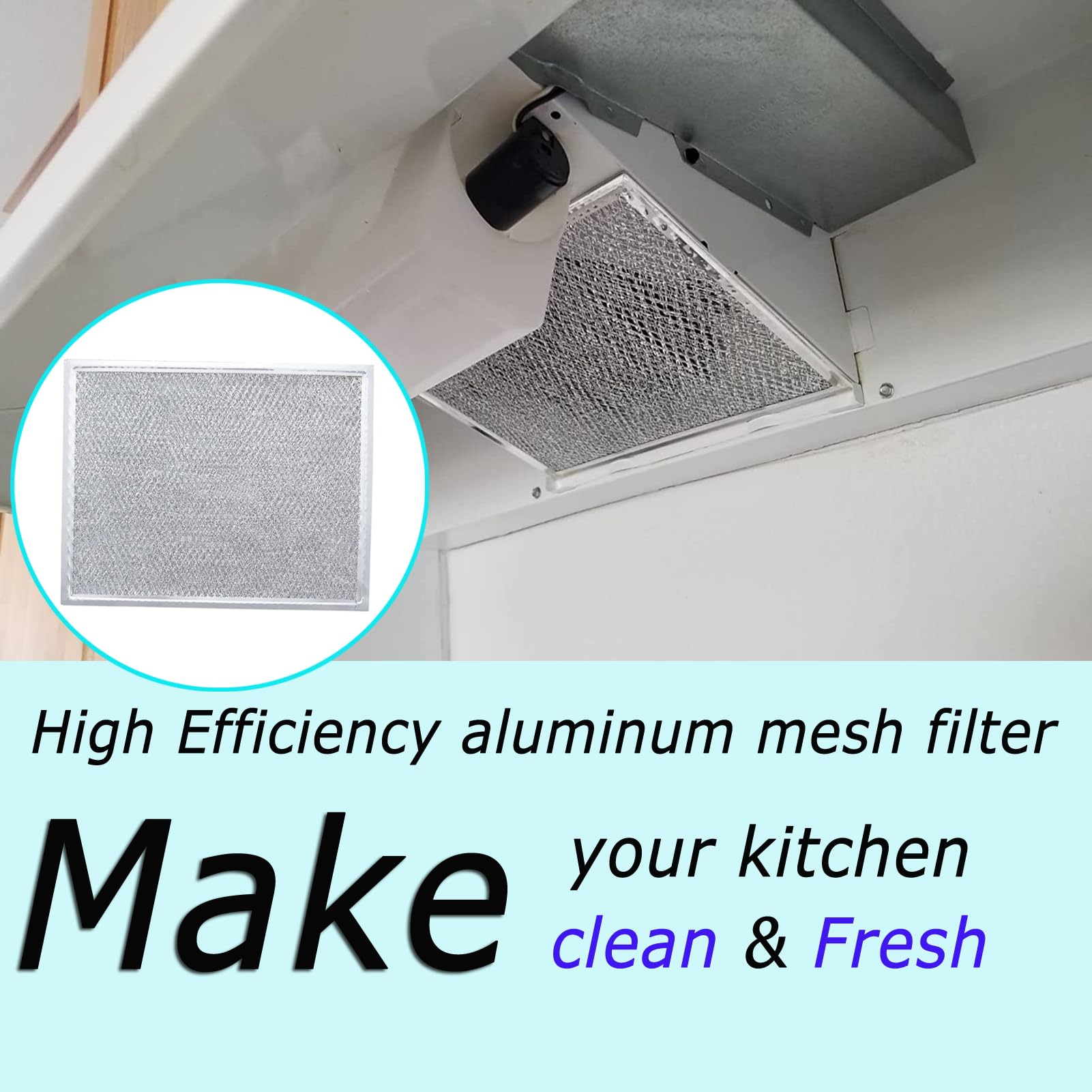 BOTNA 97006931 Range Hood Grease Filter 10.5 x 8.75 inch for Broan Nuton BP29 NY NV Series Aluminum Filter Replacement, 2 Pack