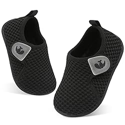 FEETCITY Toddler First Walking Shoes Slip On