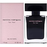 Narciso Rodriguez For Her Eau de Toilette Spray, 1 Ounce, Pink