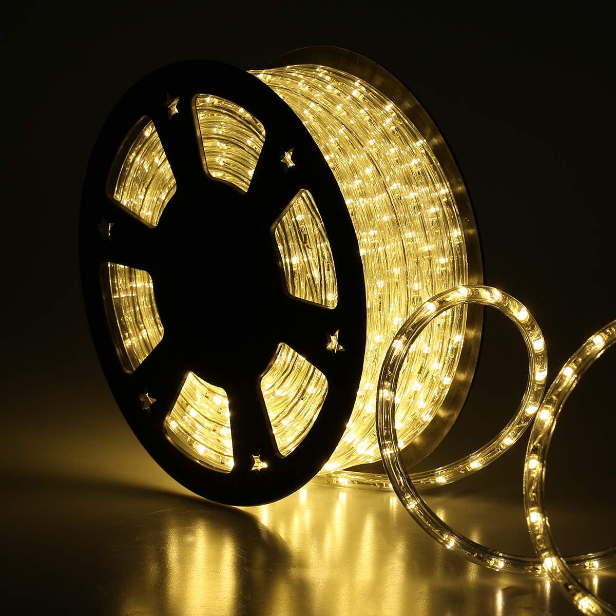 Buyagn 90Ft LED Rope Lights, Cuttable & Connectable LED