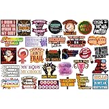 31 Feminist Stickers. Support Feminism with These Water Bottle Stickers or Computer Decals. Cool Stickers for The Feminist Who Supports Girl Power -100% Waterproof Vinyl Stickers