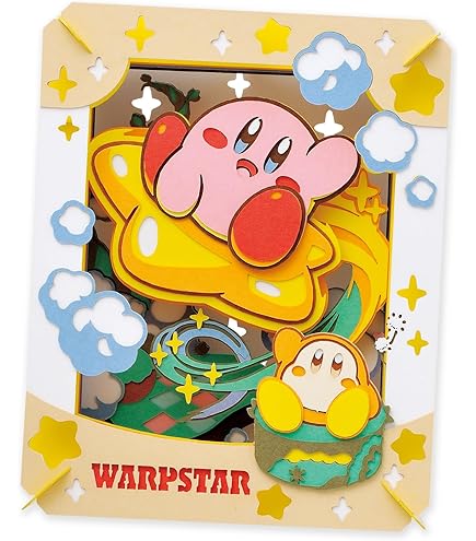 SOUVENIR PAPER WEIGHT　HOLLY WOOD　星形　星型 Amazon.com: Ensky - Kirby - Kirby WARPSTAR Paper Theater (PT