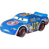 Disney Cars Toys Pixar Cars Die-Cast Ralph Carlow, 1:55 Scale Fan Favorite Character Vehicle for Racing and Storytelling Fun, Gift for Kids Ages 3 Years and Older, Multicolor, (HFB53)