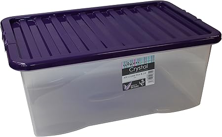 Wham 10870 Caja, PP, 60 x 40 x 25 cm, Transparente: Amazon.es: Hogar
