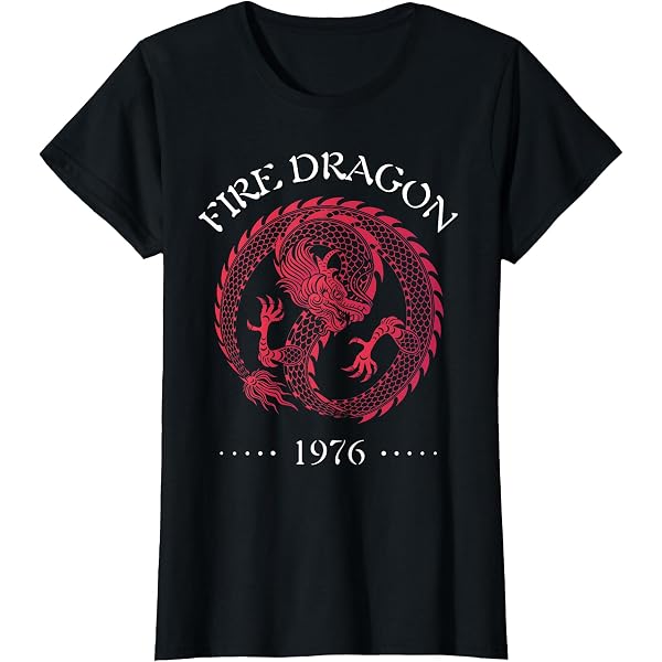 Amazon.com: 1976 Year of the Dragon, Birthday 1976, Chinese Fire