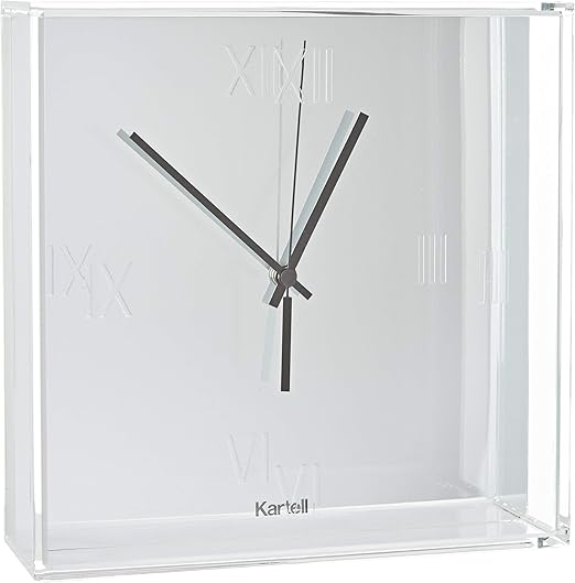 Kartell 01910XX Tic&Tac, Pendule, Chromè, Bianco (Cromato) Amazon.fr