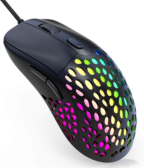 Blade Hawks 60g Ultra Lightweight Wired Gaming Mouse, 6400