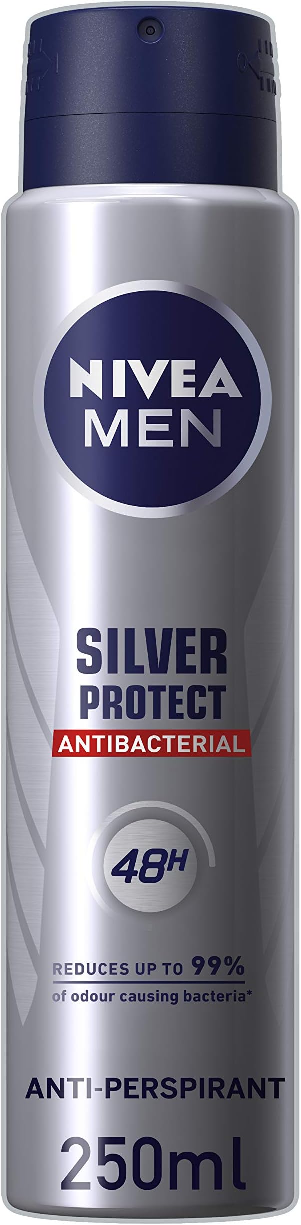 NIVEA MEN Silver Protect Antiperspirant Deodorant Spray 48h Protection 250ml
