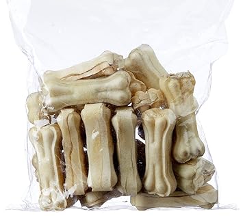 Nootie Small Raw Hide Bones, 1 kg