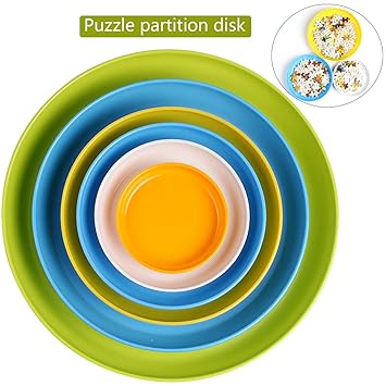 Puzzle Piece Sorter Partition Dish-Ingooood New Arrival Jigsaw Puzzle Storage Sorting Trays Jigsaw Puzzle Accessory Make Puzzle Easy to Play and Better to Save