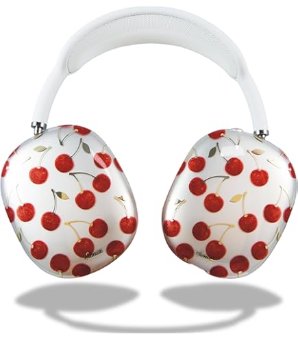 Charging Case Funda AirPods Max Wildflower Strawberry Fields