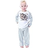 INTIMO Where The Wild Things Are Little Boys' Rumpus Start Striped Pajama Sleep Set