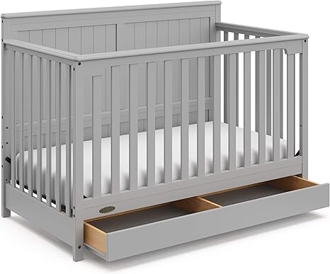 graco hadley crib white