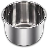 Instant Pot B01K7YCPHE Inner Pot Stainless Steel, 8 Quart, Silver