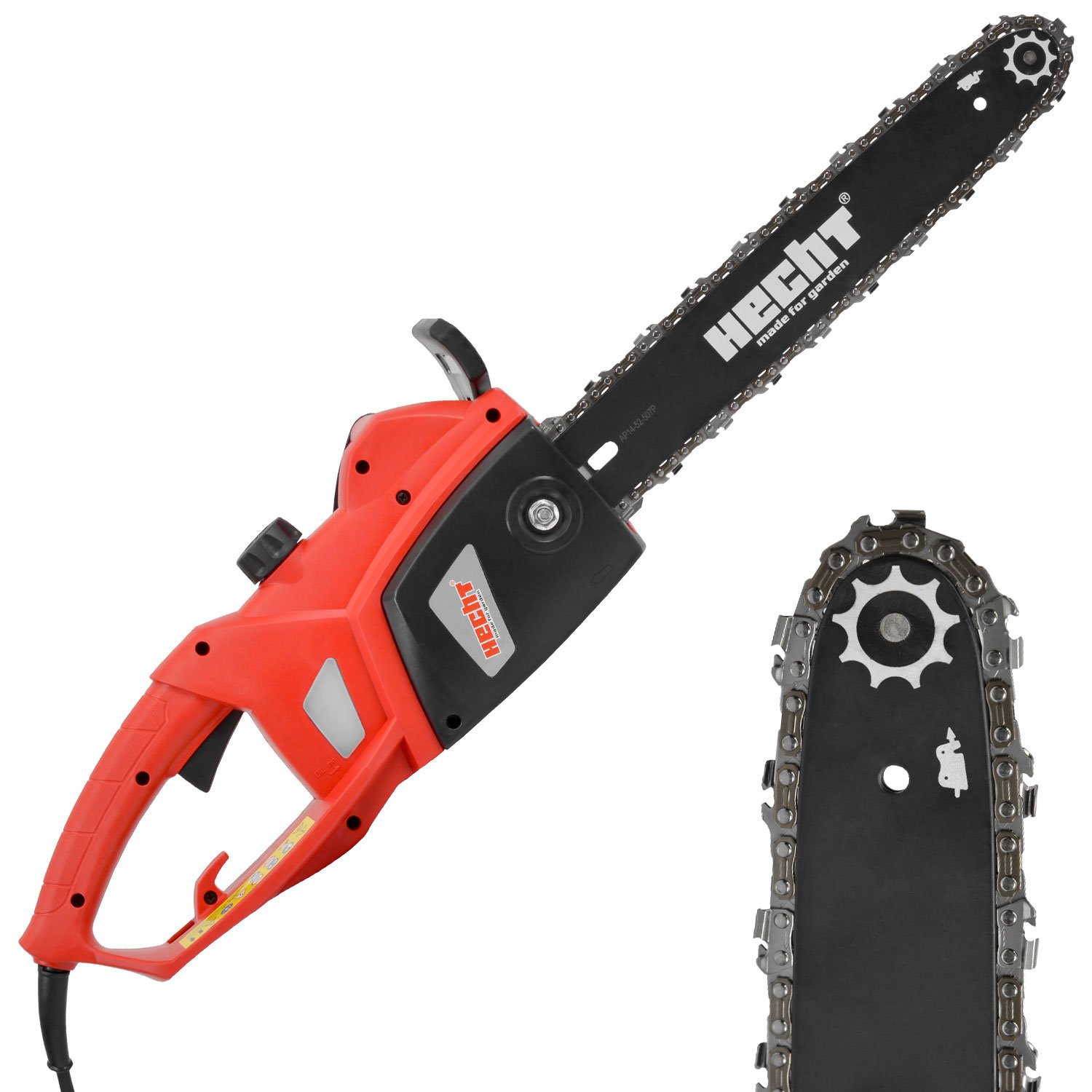 HECHT Electric Chainsaw 2035 Professional Saw (2000 Watt, Cutting