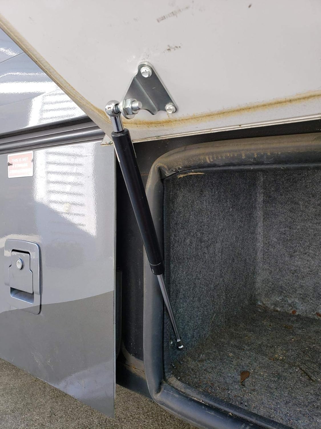 Apexstone 2pcs 100N/22.5LB 15inch Gas Spring/Prop/Strut/Shock/Lift Support with L-type Mounts: Automotive