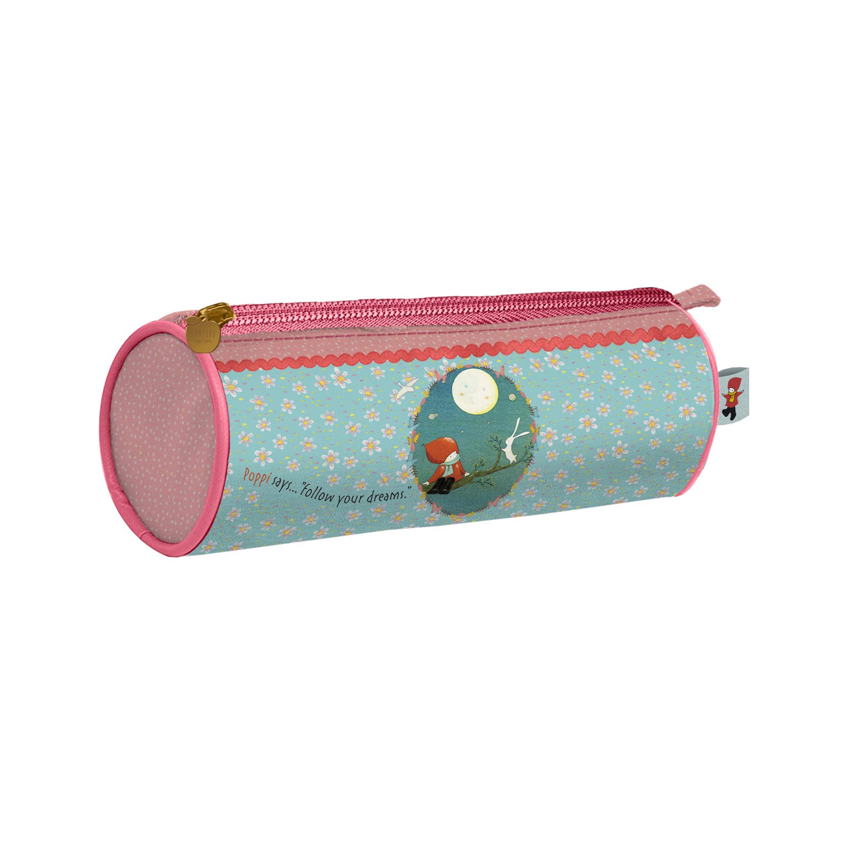 Round pencilcase - Santoro - Poppi Loves - Moon