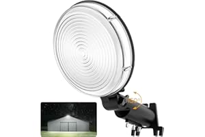 toberich LED Barn Light, 100W 12000LM Dusk to Dawn Outdoor Lighting with Photocell 6500K Adjustable Angle Daylight Outdoor Lights IP66 Waterproof Area Street Lights for Security/Yard/Farmhouse
