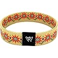 Hang Loose Bands - Southwestern Bracelet for Men, Women & Teens - Comfy Tribal Print and Boho - Western Style Reversible Wristband