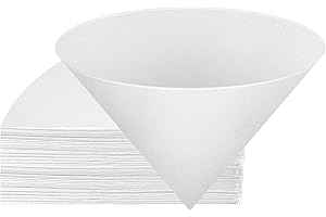 NACHLYNN 50pcs Fryer Oil Filter 4.5 Inch Cooking Oil Filter Non Woven Filter Cones Grease Filter Cones Kitchen Oil Filters Ma