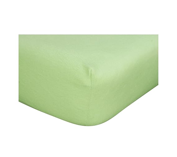 Sage Deluxe Flannel Fitted Crib Sheet Crib Fitted Sheet
