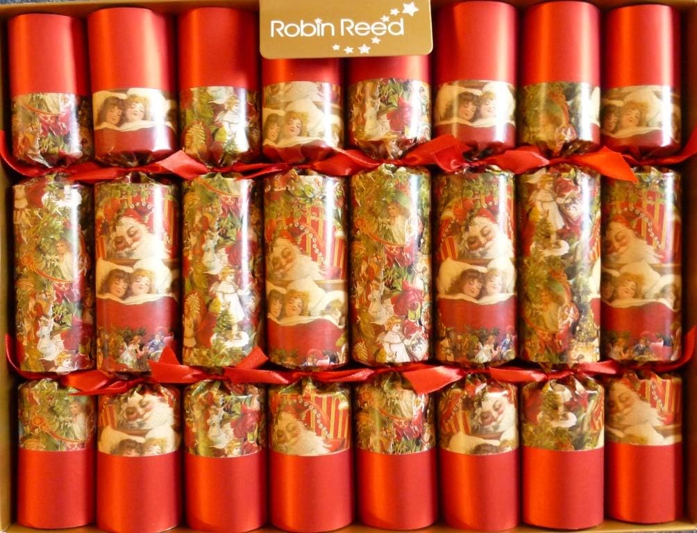 Tree Stands - Robin Reed Handmade English Festive Party Decorations - 8 x 10 inch - All Snug in Bed