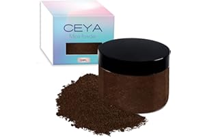 Ceya Mica Powder, 5.3oz/ 150g Bokuto Brown Pearlescent Effect Colorant Pigment Powder for Epoxy Resin, Tumblers, Slime Bath Bomb, Soap, Slime, Candle, Resin Crafting, Paint, Jewelry, Nail Polish