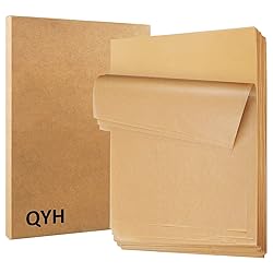 QYH 300 Pcs Parchment Paper Sheets for Baking, 8x12