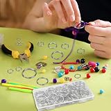 Oiiurly 120Pcs Stainless Steel Key Rings 6 Sizes for Crafts & DIY view 4