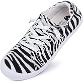 Canvas Sneakers for Women Low Tops Slip On Sneakers Casual Shoes Comfortable