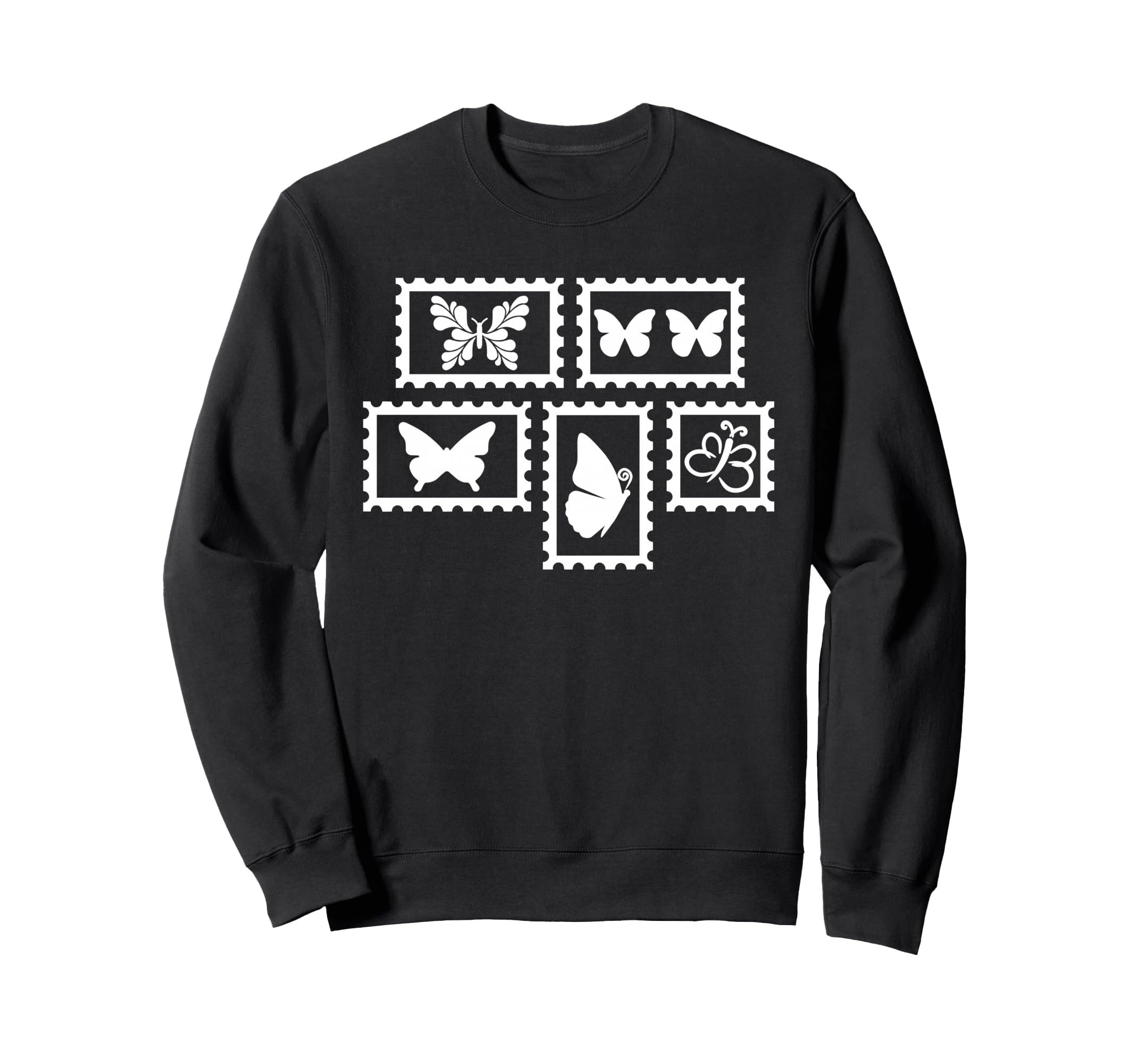 Butterfly Stamp Collection Sweatshirt