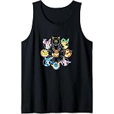 Eevee Evolution Circle Tank Top