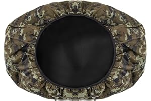 CEMGYIUK Winch Cover,Heavy Duty Waterproof Winch Cover with Elastic Fits Most Electric Winches from 8,500 to 17,500 Lbs,Indoor/Outdoor Winch Accessories,Winch Dust Cover for Jeep, ATV, Boat,Trailer,Sailboat