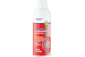 MUHU Equate Maximum Strength Anti-Itch Continuous Spray, 4.0 oz, 4 Ounce (Pack of 1)
