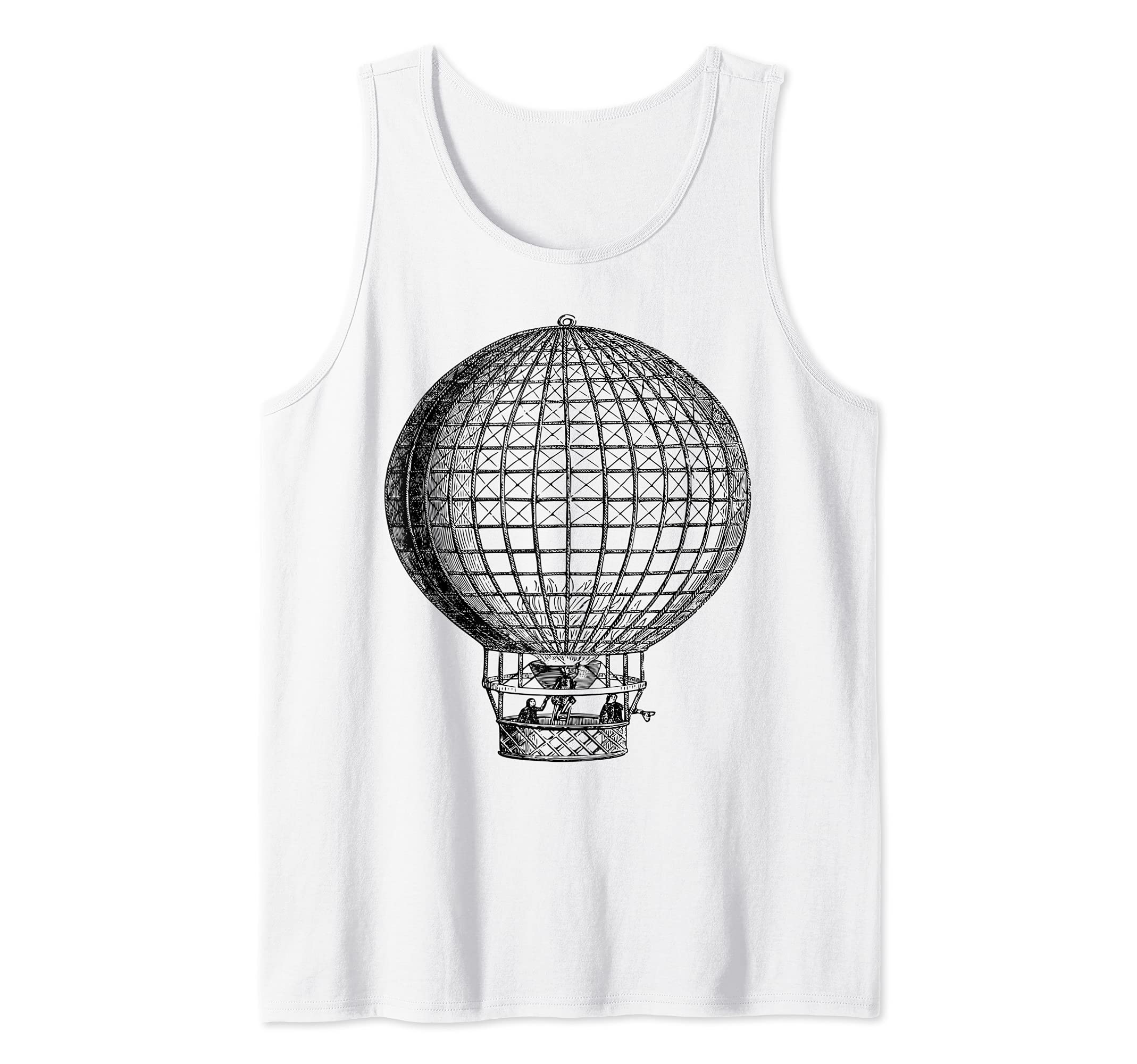 Vintage Hot Air Balloon Tank Top