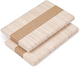 OWLKELA 100Pcs Mini 2.5in Lolly Sticks Wooden Popsicle Craft Sticks