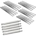 Zemibi Grill Parts Replacement for Broil King 9221-54 9221-64 9235-27 9635-87 Baron 320 Baron 340 Baron 420 Baron 440 Baron 490 Baron 540 Baron 590 Baron 590-S, Grill Heat Plates and Burner Tubes