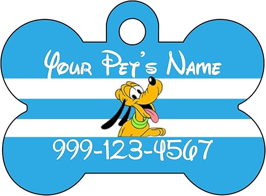 pluto dog tag