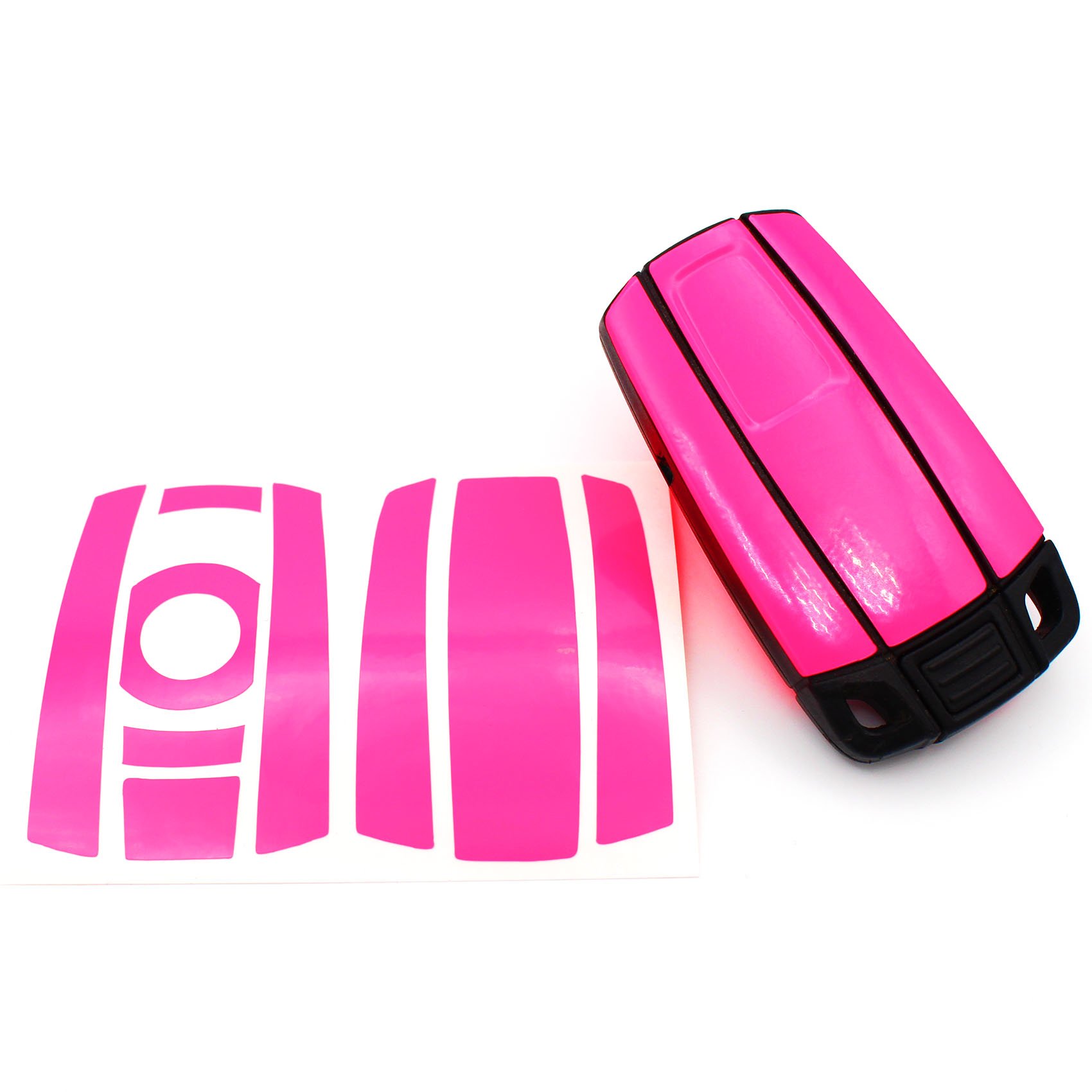 Sticker for the car key Precisely fitting Film Key Cover Self-adhesive Automotive Car Vehicle Accessories
