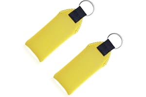 2 Pcs Floating Foam Keychain,Lightweight Waterproof Floatable Keychain,Floatable Foam Key Fob for Boating Kite Surfing Sailin