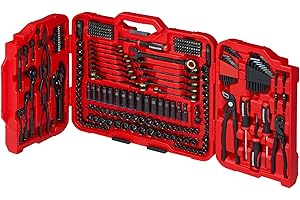 STARWORK TRUE MECHANIC 312-Piece Mechanics Tool Set and Socket Set, Professional, SAE/Metric