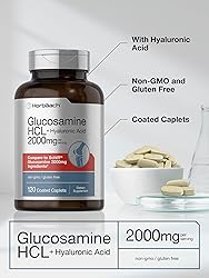 Horbäach Glucosamine HCL | with Hyaluronic Acid